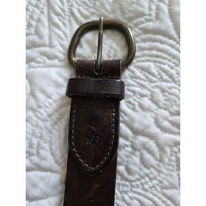 Abercrombie and Fitch Belt Dk Bown Leather size 30 Classic